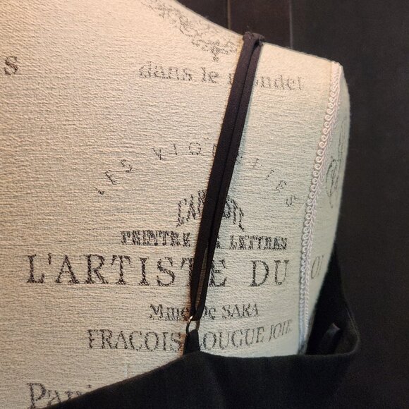 NWT BCBG "Cornelia" Black Cocktail Dress Size 12 - Picture 5 of 10